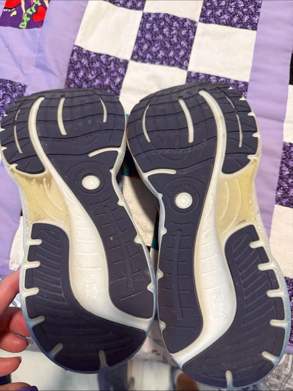 Brooks Light Blue women's  Sneakers with Navy Details - Performance Running Shoe